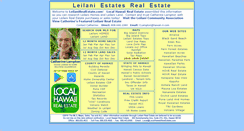 Desktop Screenshot of leilanirealestate.com